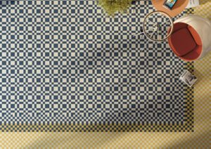 A1141 Makai Azul Ocre Kalia Ocre Azul